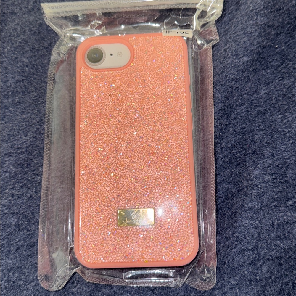 Glittery Pink IPhone 16E Case